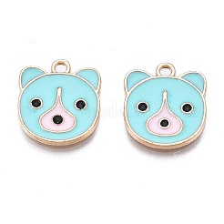 Alloy Enamel Pendants&nbsp;LS-ENAM-N054-75B
