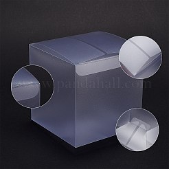 Frosted PVC Rectangle Favor Box Candy Treat Gift Box&nbsp;CON-BC0006-38