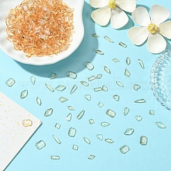 Transparent Flat Back Glass Rhinestone Cabochons&nbsp;MRMJ-T063-369B