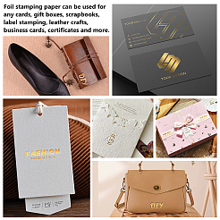 120M Stamping Hot Foil Paper&nbsp;DIY-WH0308-857B