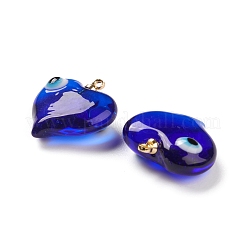 Handmade Evil Eye Lampwork Pendants&nbsp;LAMP-M015-03B