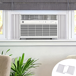 PP Plastic & Iron & Sponge Air Conditioning Side Panels with Frame&nbsp;AJEW-GA0009-60