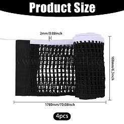 Polycotton Table Tennis Competition Net&nbsp;AJEW-WH0752-144