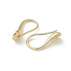 Brass Earring Hooks&nbsp;KK-A236-16G
