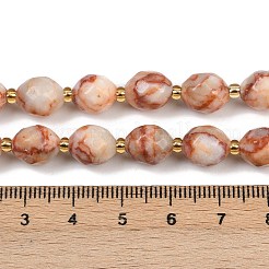 Natural Red Netstone Beads Strands&nbsp;G-N342-149I-15
