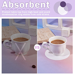Paper Cup Mats&nbsp;AJEW-TAC0045-018