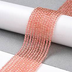 Transparent Glass Beads Strands&nbsp;GLAA-H021-04-27