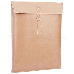 Rectangle PU Leather Meeting File Bag&nbsp;AJEW-WH20019-114B