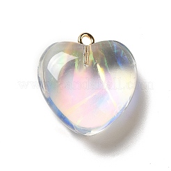 Transparent Resin Pendants&nbsp;LS-RESI-F035-02A