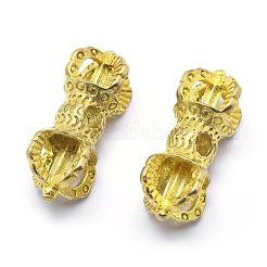 Brass Beads&nbsp;KK-G319-44C-RS