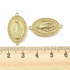 Rack Plating Brass Connector Charms&nbsp;KK-Q804-27G