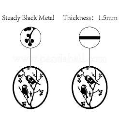 Iron Pendant Decorations&nbsp;HJEW-WH0013-049