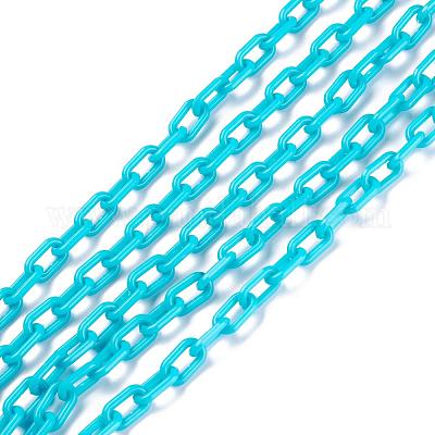Opaque Acrylic Cable Chains&nbsp;SACR-N010-002C-1