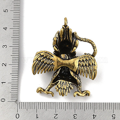 Brass Pendants&nbsp;KK-C073-02AG-1
