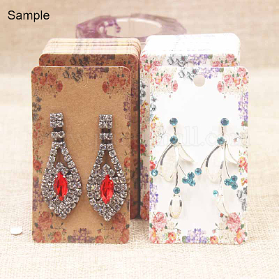 Cardboard Earring Display Cards&nbsp;CDIS-F003-11A-1