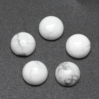 Synthetic Howlite Cabochons&nbsp;G-E492-H-12-1