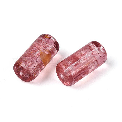 Picasso Transparent Glass Bugle Beads&nbsp;SEED-N010-02D-1