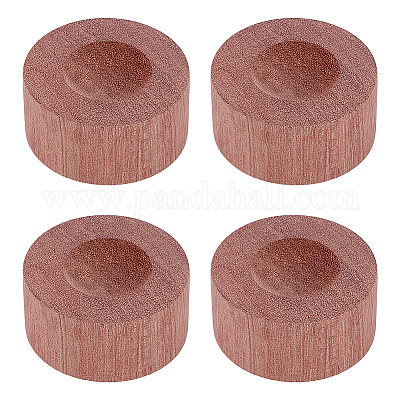 Flat Round Wooden Aromatherapy Diffuser&nbsp;AJEW-WH0077-209-1