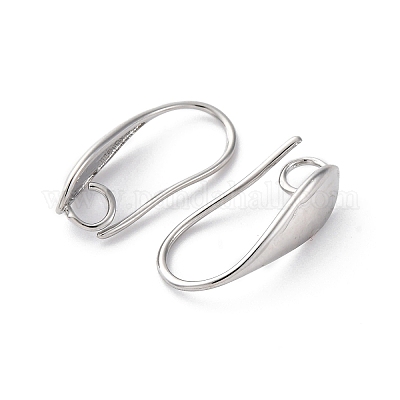 Brass Earring Hooks&nbsp;KK-L134-05-1