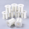 Round Elastic Crystal Thread, Stretchy Bracelet String, Clear, 0.8mm, about 131.23 yards(120m)/roll