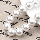 Eco-Friendly Plastic Imitation Pearl Beads Strands&nbsp;X-MACR-S285-4mm-04-3