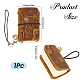 Cowhide Mini Notebook&nbsp;AJEW-CL0005-43A-2