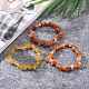 Chips Natural Mixed Stone Stretch Bracelets&nbsp;BJEW-JB05644-4