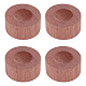 Flat Round Wooden Aromatherapy Diffuser&nbsp;AJEW-WH0077-209-1