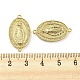 Rack Plating Brass Connector Charms&nbsp;KK-Q804-27G-3