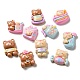 Bear Theme Opaque Resin Decoden Cabochons&nbsp;CRES-P034-06-1