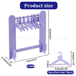 2 Sets Butterfly Acrylic Earring Display Stands&nbsp;EDIS-HY0001-13B