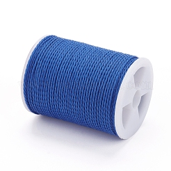 Round Waxed Polyester Cord&nbsp;YC-G006-01-1.0mm-08