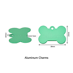 Pet Aluminium Pendants&nbsp;ALUM-CJ0001-08
