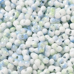 Two Tone Baking Paint Glass Seed Beads&nbsp;SEED-F005-01A-13