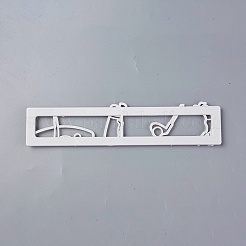 Food Grade Plastic Cookie Cutters&nbsp;LS-DIY-L020-21