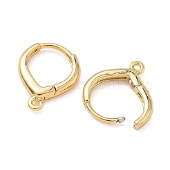 SHEGRACE Brass Hoop Earrings Findings&nbsp;XGR0158G-94G