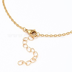 304 Stainless Steel Cable Chain Necklace Making&nbsp;AJEW-JB00778-02