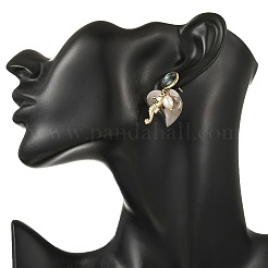 2 Pairs Paua Shell with Non-Tarnish 201 Stainless Steel Stud Earrings&nbsp;EJEW-JE07477