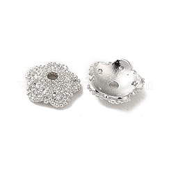 Rack Plating Brass Beads Caps&nbsp;KK-B088-04B-P