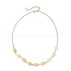 304 Stainless Steel Strawberry Link Chain Necklaces for Women&nbsp;NJEW-JN05804-01