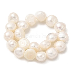 Natural Cultured Freshwater Pearl Beads Strands&nbsp;PEAR-A006-10B