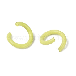 Spray Painted Iron Open Jump Rings&nbsp;IFIN-T017-04B-27