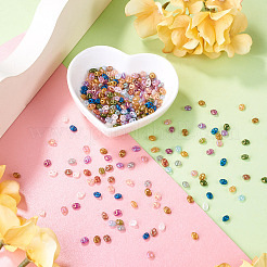 250Pcs Metallic Colours Glass Seed Beads&nbsp;EGLA-TA0013-76