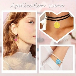 80Pcs 20 Styles Alloy Enamel Charms&nbsp;ENAM-YW0006-69