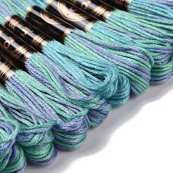 10 Skeins 6-Ply Polyester Embroidery Floss&nbsp;OCOR-K006-A30