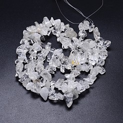 Natural Quartz Crystal Beads Strands&nbsp;G-O049-C-61