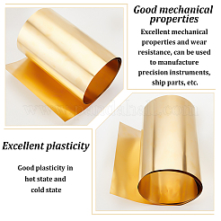 Brass Sheet&nbsp;DIY-WH0033-40LG-01