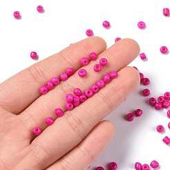 Purple Series 600G 24 Colors Glass Seed Beads&nbsp;SEED-JP0008-06-4mm