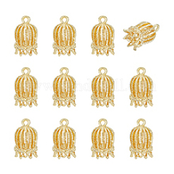 12Pcs Brass Connector Rhinestone Settings&nbsp;KK-PH0010-47