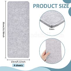 Rectangle Felt Bag Bottom&nbsp;AJEW-WH0460-132